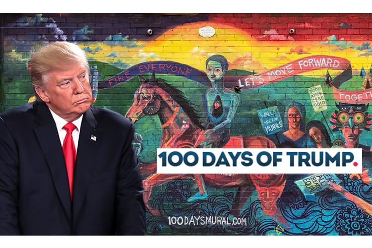 100DaysofTrump.org, la página que reúne todas las acciones contra las políticas de Trump