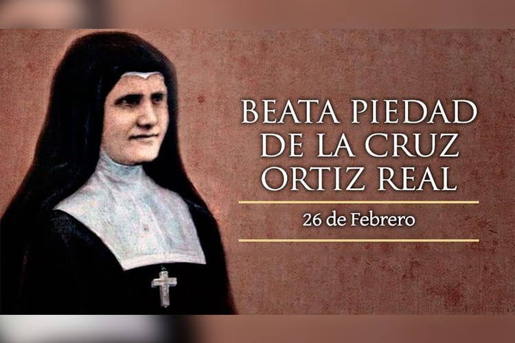 La Beata Piedad de la Cruz Ortiz Real fue una religiosa fundadora de la Congregación de Salesianas del Sagrado Corazón de Jesús.