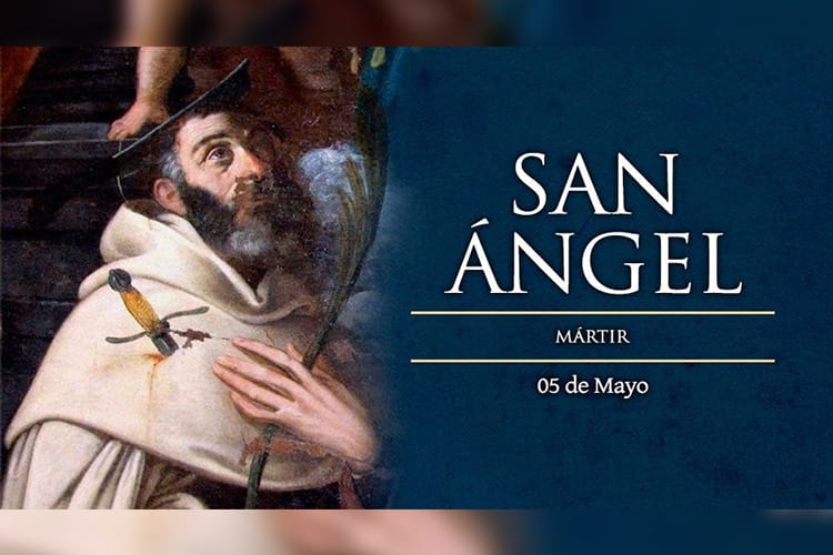 San Ángel fue uno de los primeros sacerdotes miembros de la Orden de Nuestra Señora del Monte Carmelo; convirtió a muchos con su predicación y milagros
