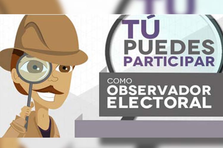 Los Observadores Electorales tienen la valiosa tarea de observar los actos de preparación y desarrollo de la Jornada Electoral.