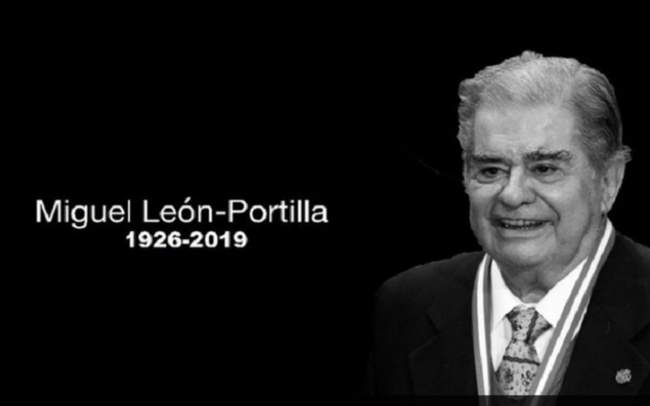 Fallece el historiador, filósofo y humanista Miguel León Portilla a sus 93 años