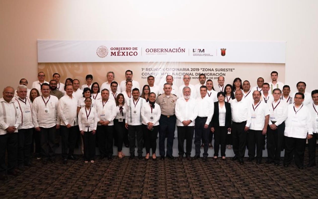 Con el fin tener una migración ordenada, regular y segura en territorio mexicano, INM y Segob convocaron a conformar la Conferencia Nacional de Migración.