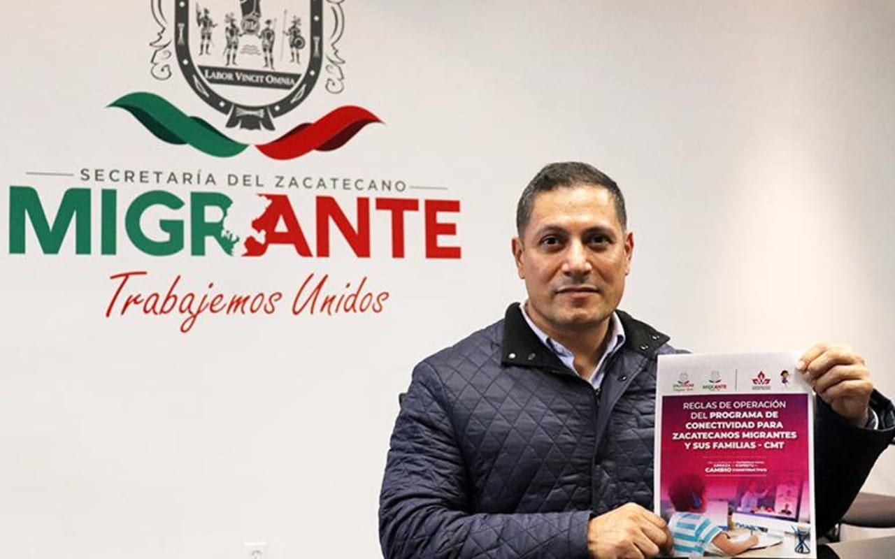 Lanzan convocatoria del programa Conectividad para Zacatecanos Migrantes