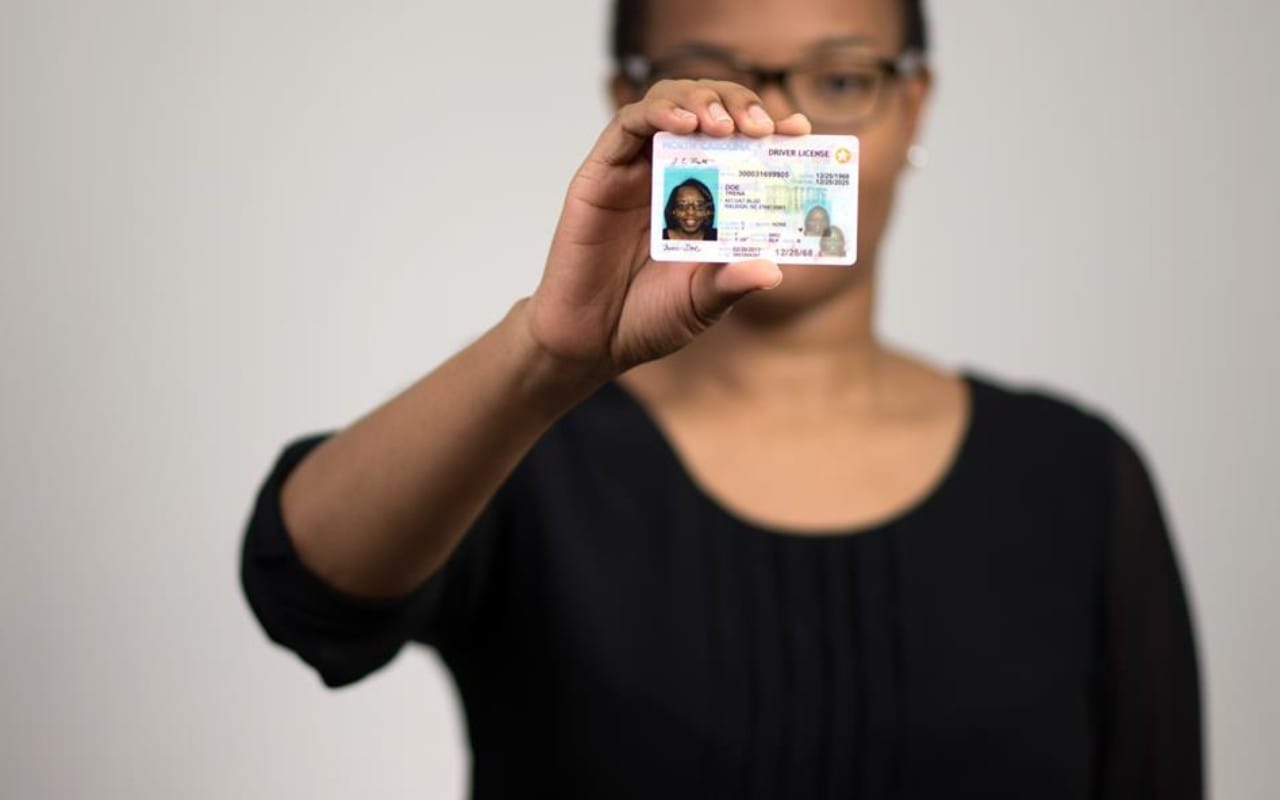 DMV North Carolina driver license