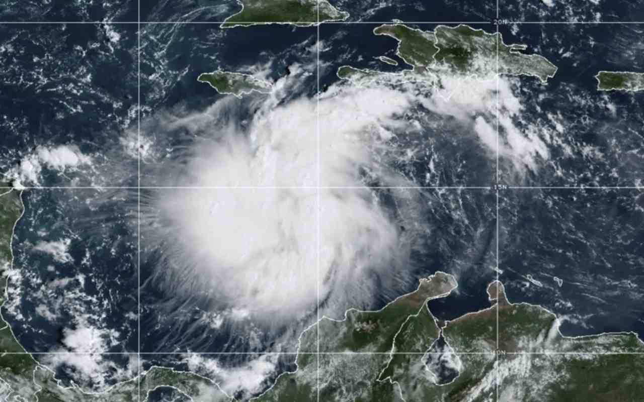"Ian" ya es huracán en Florida, Estados Unidos. | Foto: Cortesía de NOAA.