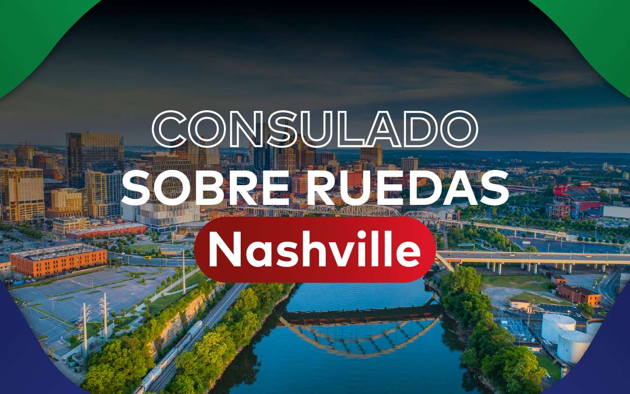 Consulado sobre ruedas de Nashville en noviembre. | Foto: Assael Maya / Conexión Migrante.