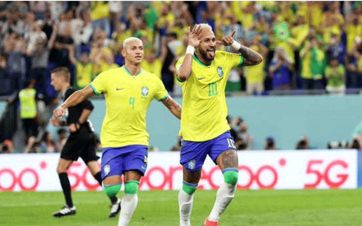Brasil logra clasificar a los cuartos de final del Mundial de Qatar 2022. | Foto: Depor.